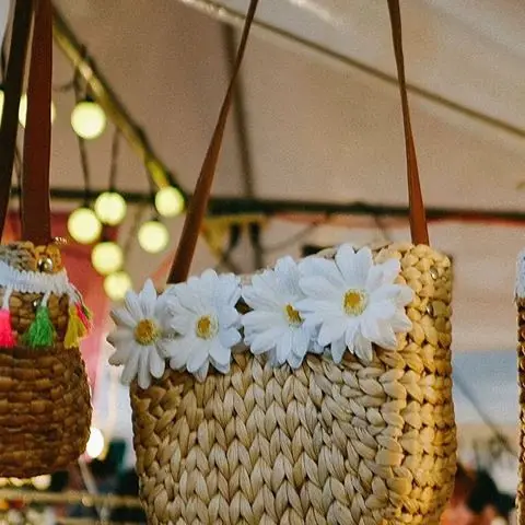 2019 hot product for summer  natural straw clutch bag, mini straw bag beach Vietnam