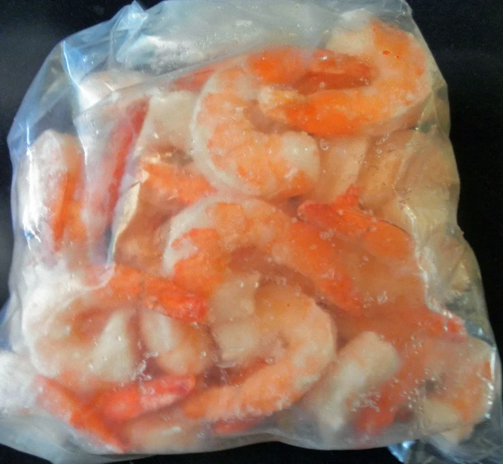 Frozen vannamei white Shrimp peel
