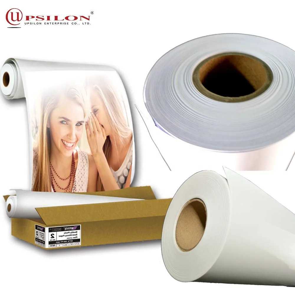 
Wide Inkjet Rolls Matte Hiti Photo Paper For 128 Gsm 44inch 