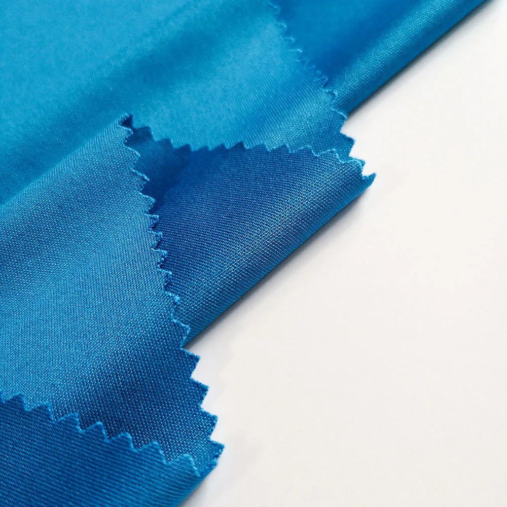 
China mill 100 polyester solid color sports jersey knit fabric for hoodies and joggers PS1Y04 