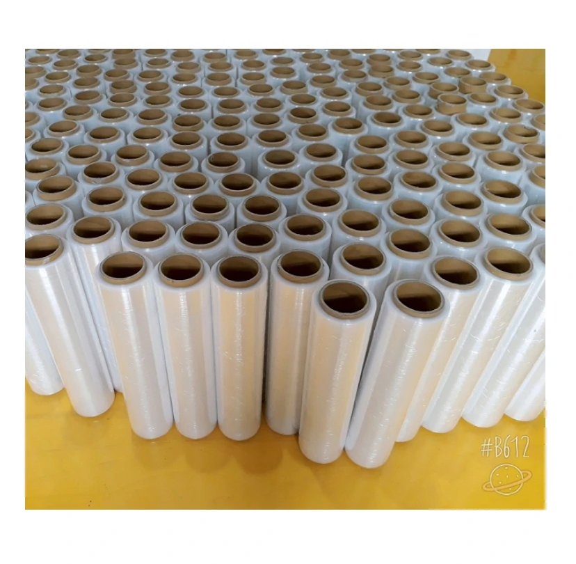 Quality cast hand use LLDPE  pe stretch wrap film lldpe jumbo roll hand