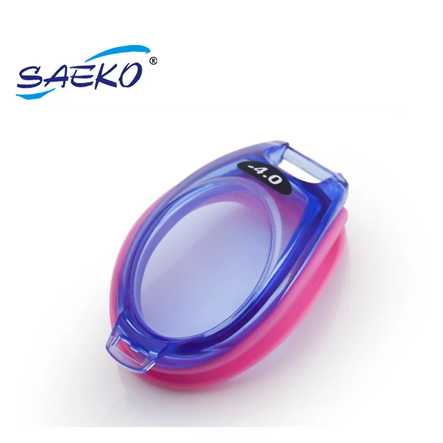 SAEKO swimming goggles lenses  myopia swim eyewear optical lens anti uv