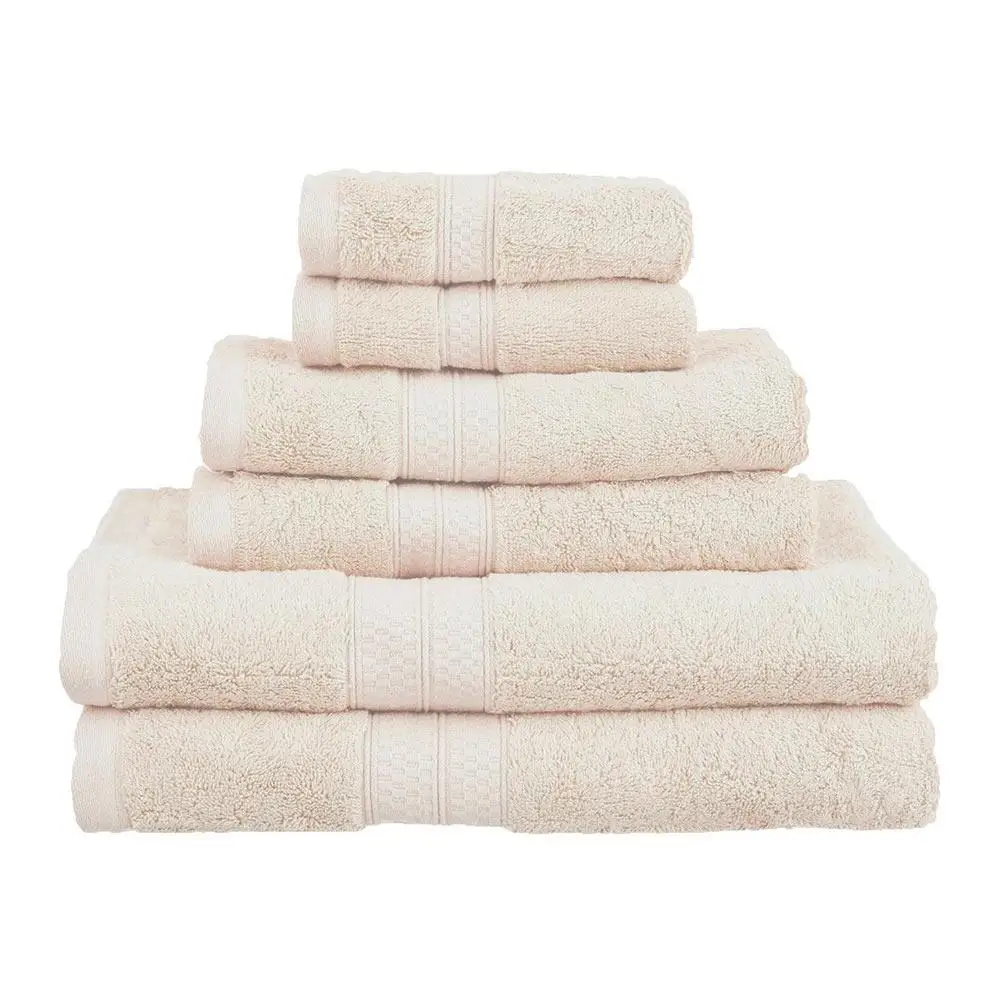 100% Cotton luxury  coloured bath towel set for gym spa hotel use