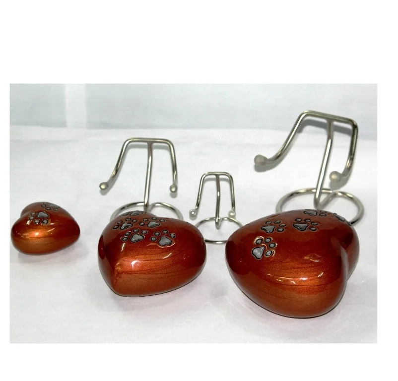 Designer Heart Keepsake Cremation Urn est Quality Funeral supplies from India Memorial urns manufacturer in good price