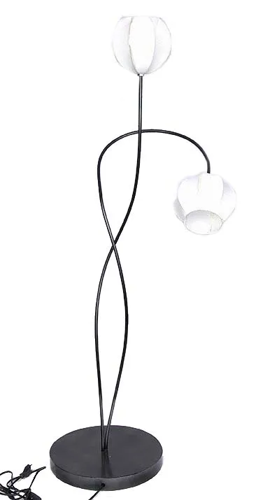 IRON THREE LIGHT FLOOR LAMPS/ LED LAMP