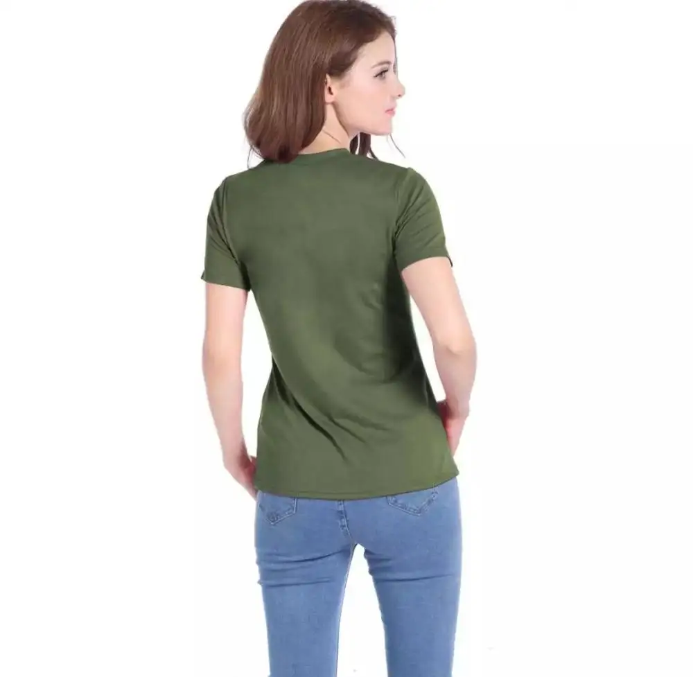 New Solid Color Crop Stylish neck t-shirt top t-shirt women short sleeve O neck casual shirt tops Collection from Bangladesh