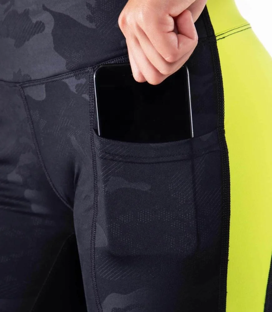 Women Customized Workout Leggings Fitness Yoga Wear Leggings Stretchy Leggings with pocket