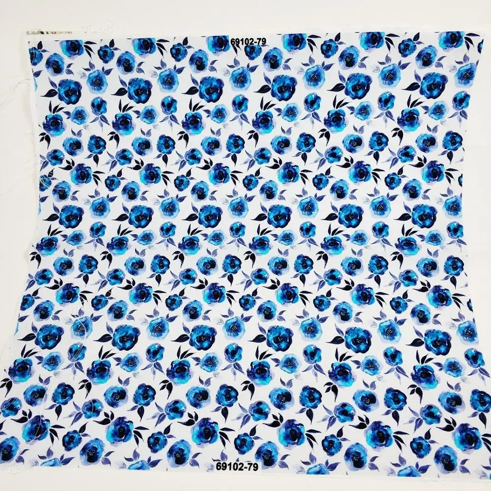 Cotton Sateen Digital Textile Print LOW MOQ HIGH QUALITY Soft Finished Fabric