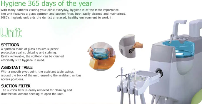 New Best Selling In Korea [NOVAVOX] Dental Unit& Chair Medical chair NV2080 High Quality and Hot Selling