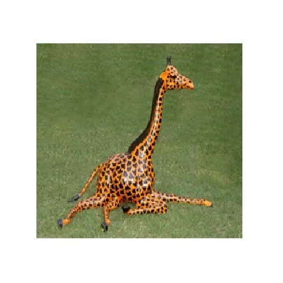 Modern Horse Crafts Sculpture Decoration Standing Horse Leather Stuffed Ornament for Home for Christmas Halloween ODM Supply