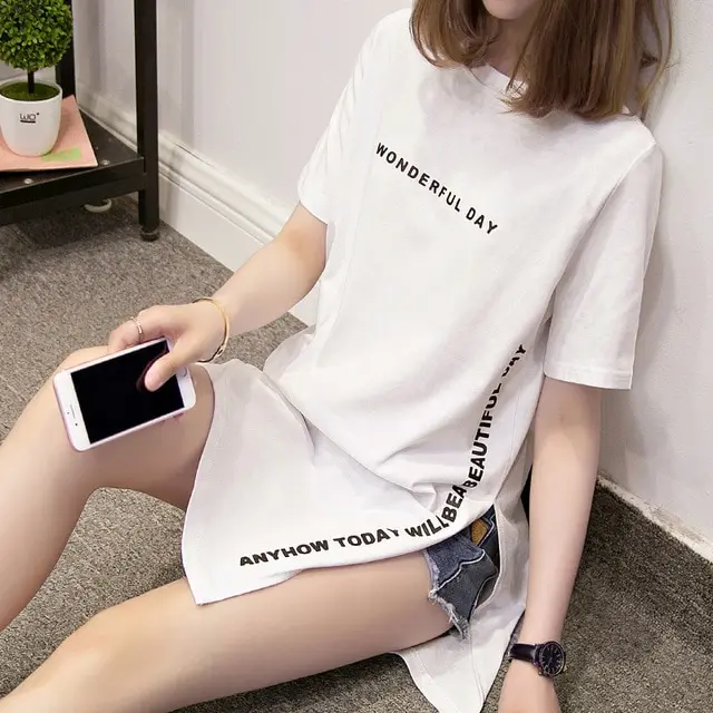 RTS Plus Size Classic Black Basic Shirts S T Shirts for Women Shorts Sleeves Women Pink Clothing Purple Casual Sublimation Bag