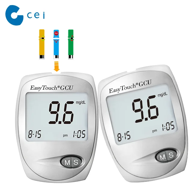 2019 CE ISO диабет товары глюкозы в крови мочевой кислоты холестерин Машина для анализа крови с полосками