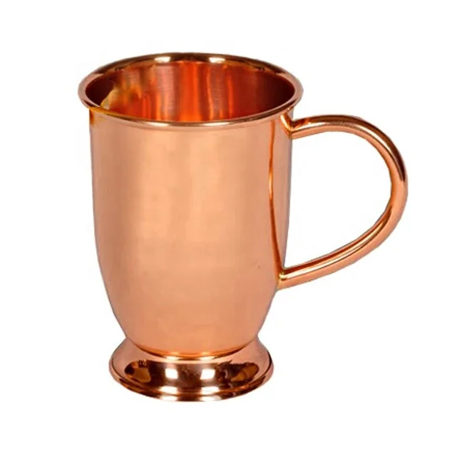 Factory wholesale Copper Mint Julep Cup W/Handle