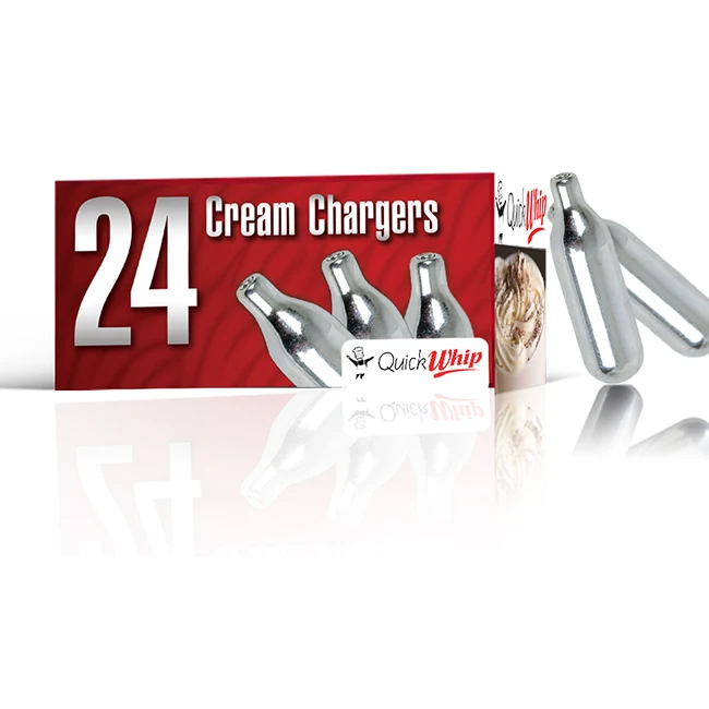 Excellent Quality N2O 8g Whipped Cream Chargers - QuickWhip