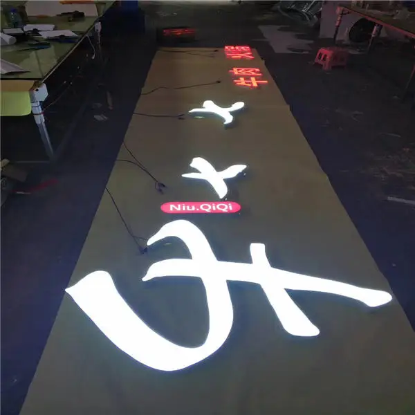 LED Light Letter Aluminum Led Letter Lights Acrylic letters Electronic Led Sign