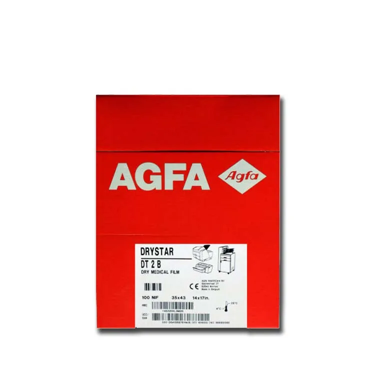 
agfa dt2b medical thermal film for x-ray image output printing by laser printer from china direct sale 