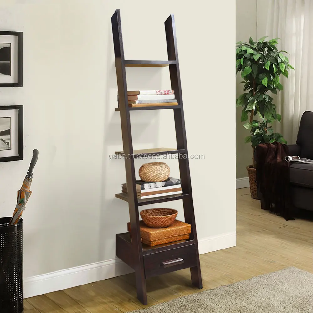 Wall Book Rack Model Ladder