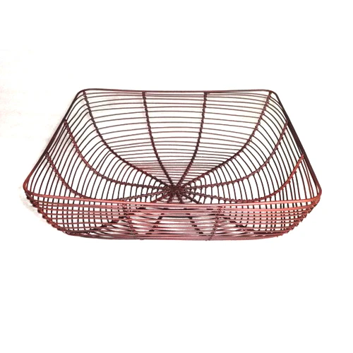 iron Square Fruit Storage Basket