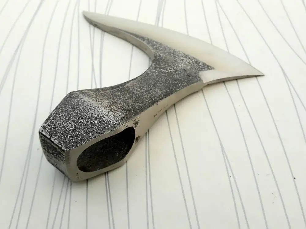 
HAND FORGED 5160 STEEL FUNCTIONAL TOMAHAWK AXE CAMPING OUTDOOR HUNTING AXE HEAD AX-50003 