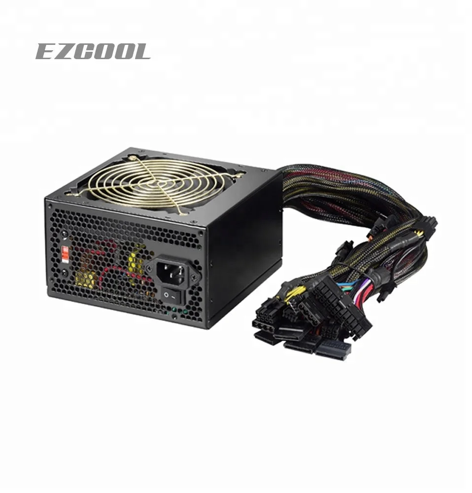 500w 600w 700w atx pc computer power supply psu pfc