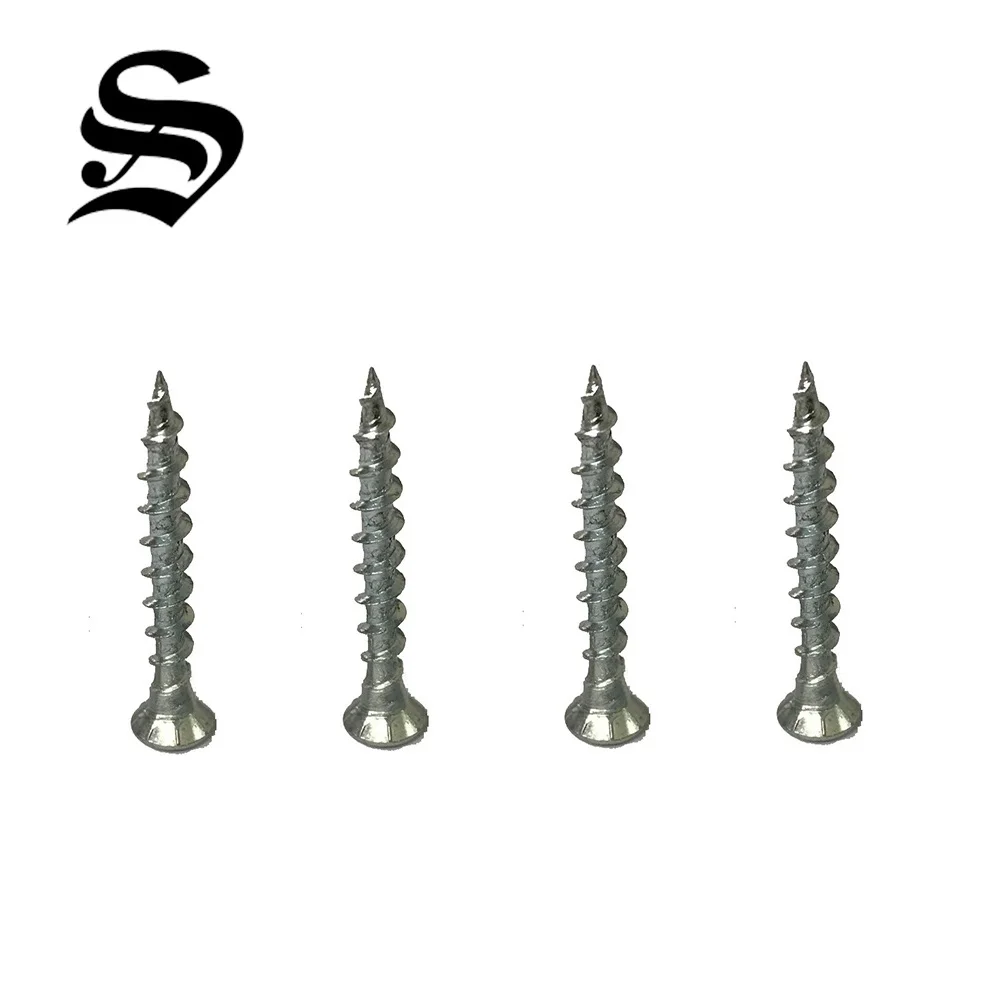 
Sharp end carbon steel self tapping screw for plastics 
