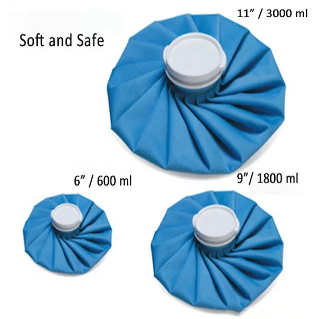 Portable Ice Cold Pack Reusable Ice Bag Hot Water For Injuries Treatment Safe and Soft