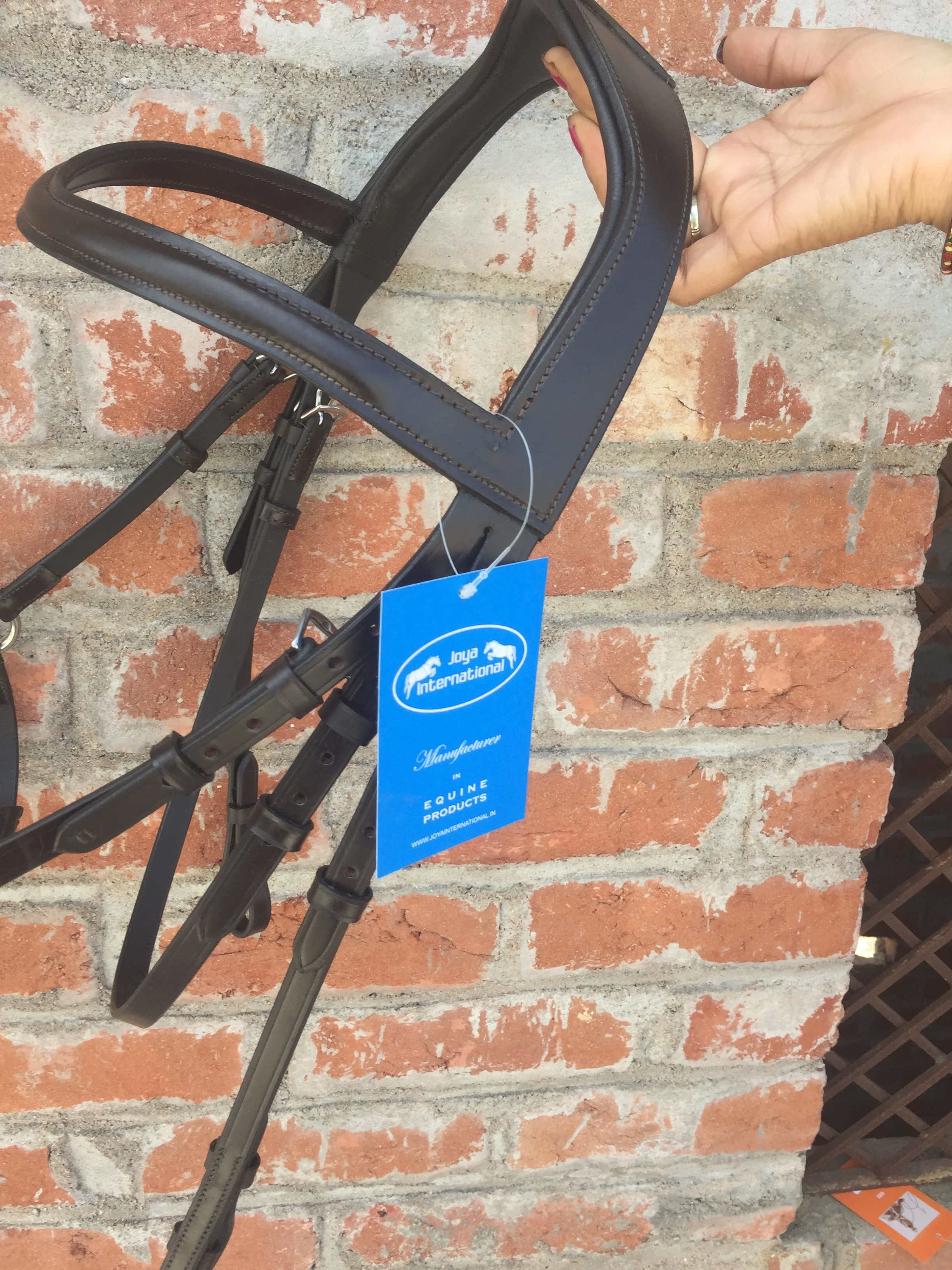 Anatomic Dressage Noseband Snaffle Bridle /Black Full Anatomical Flash Bridle/Anatomically shaped dressage snaffle bridle