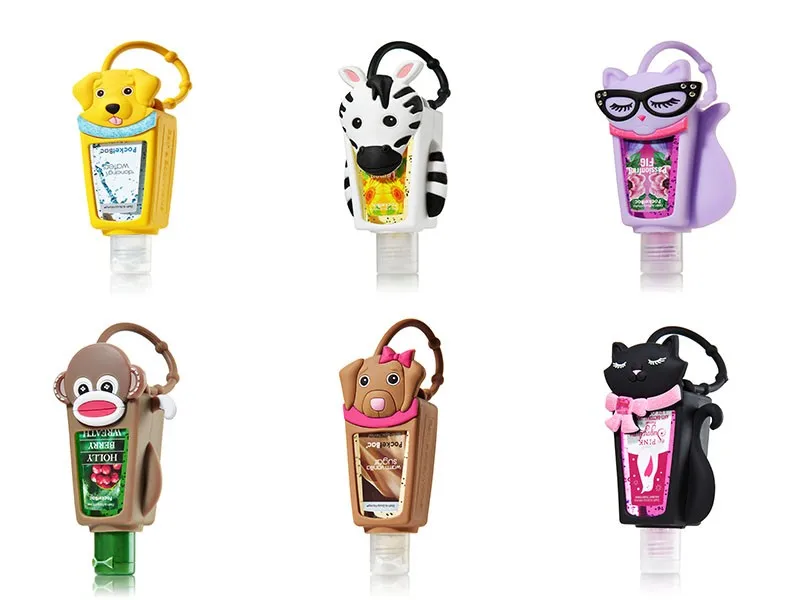 Силиконовая Ванна и тело работает Антибактериальный держатель геля для рук