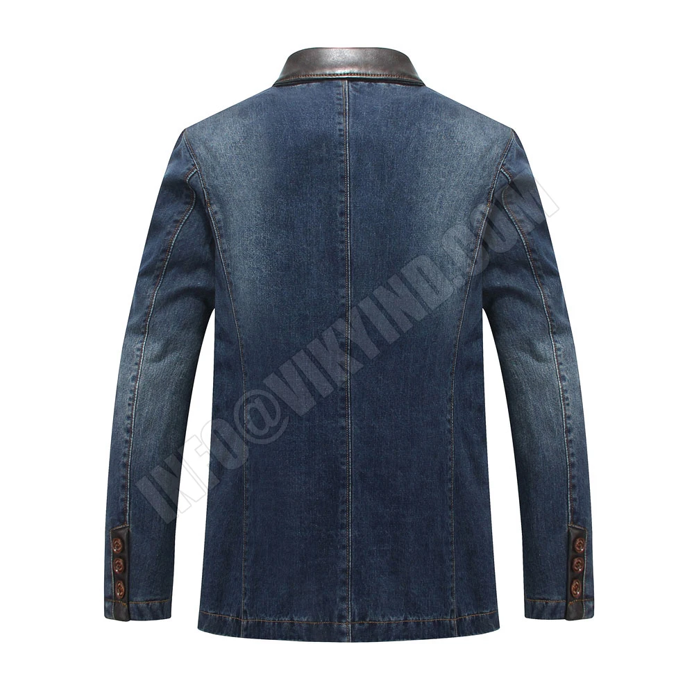 Hotsale Casual Denim Jacket Men Cotton Coat 3XL 4XL Male Brand Clothing Stylish Spring Autumn Suit Blazer Jean Jacket Men