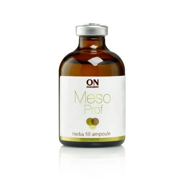 Anti Wrinkle Serum Used In Mesotherapy Tightens And Smooths The Skin Herba Fill Ampoule - Meso-Prof Series Of ONmacabim Brand