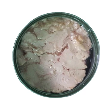 Canned tuna in brine