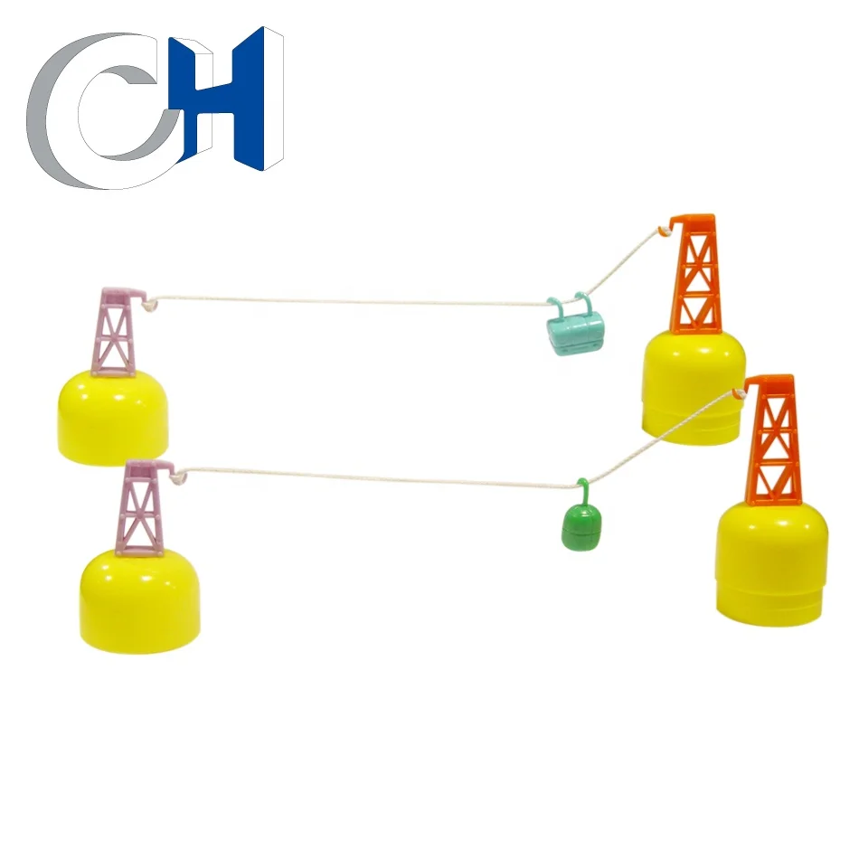 Newest Special Colored Plastic PP cable car egg toys