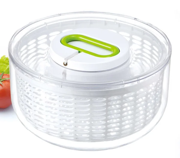 Space Saving Manual Pull Medium Sized Salad Spinner