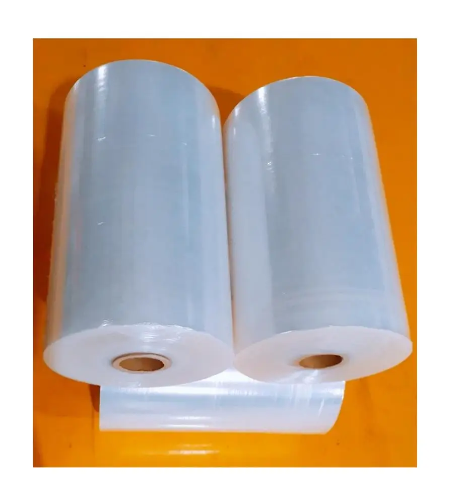 High quality wholesale  food grade PE / LDPE clear wrap stretch film on roll for pallet packing