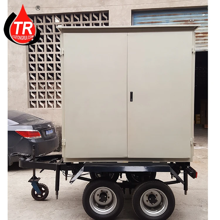 Chongqing Made Mobile Type Used Transformer Oil Purifier, Used Transformer Oil Filtration Machine