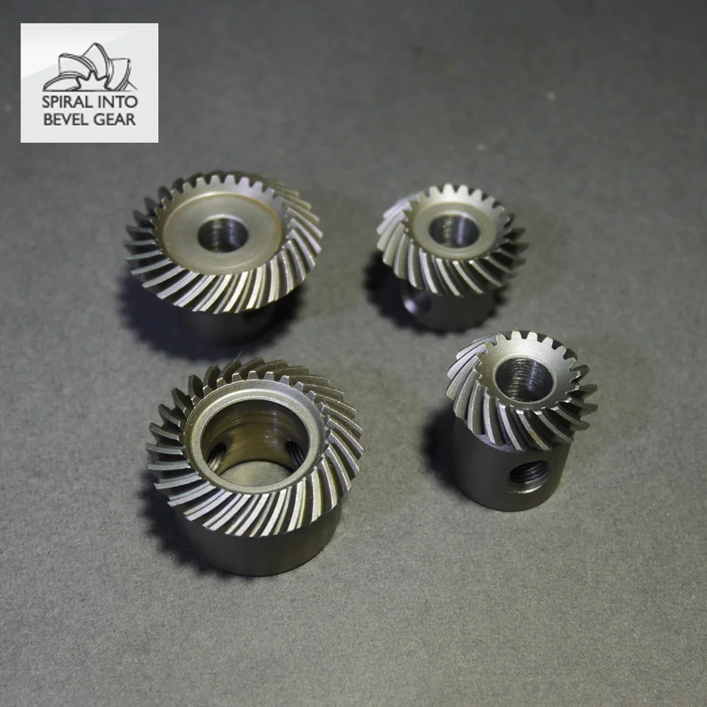 
High Precision Customized Bevel Gear Manufacturer in Taiwan for Brush Cutter Gear Case 