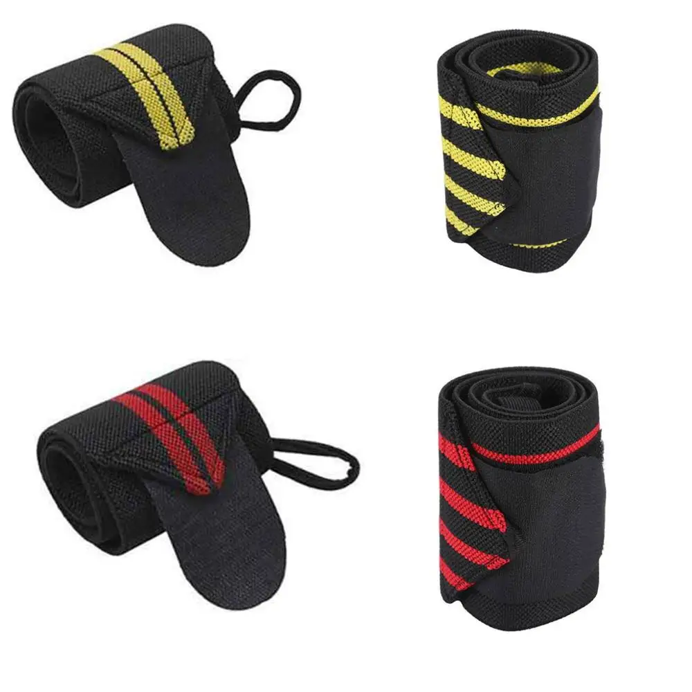 Weight Lifting Metal Hook Gym Training Straps Wrist Grips