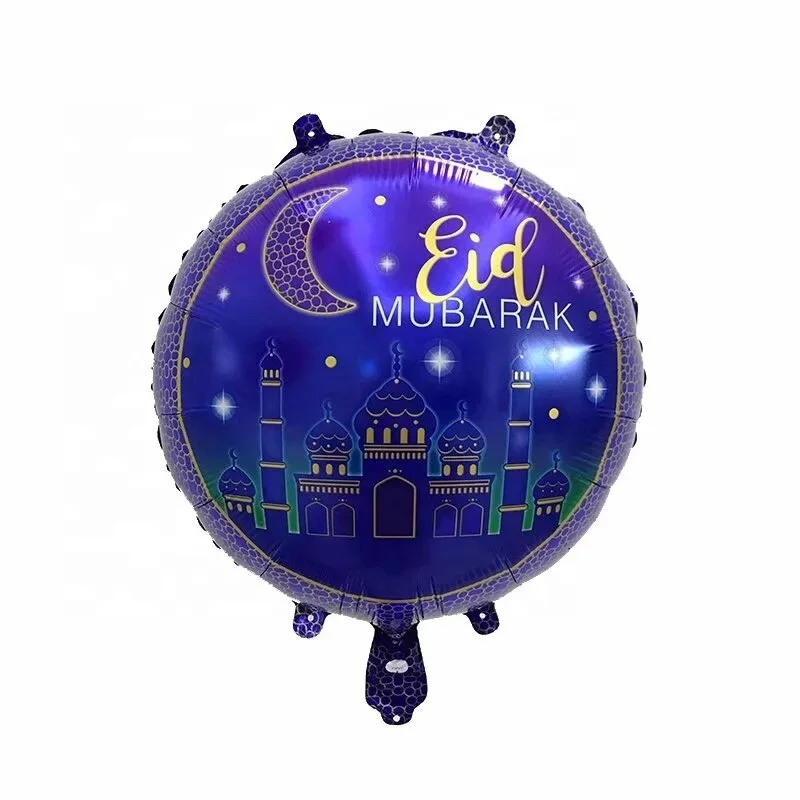 
Ramadan print Eid Mubarak Balloons Islamic Muslim Party Decorations Supplies 