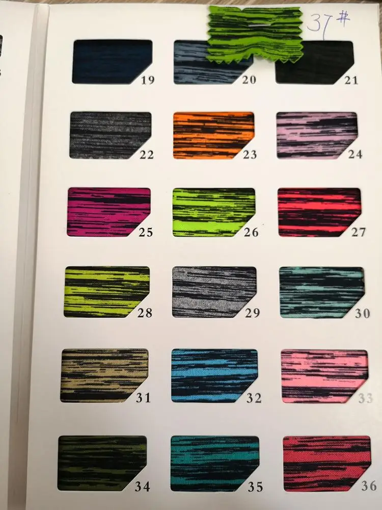 
customize textile synthetic material stripe printed outdoor fabric for active sportswear PS1Y51 