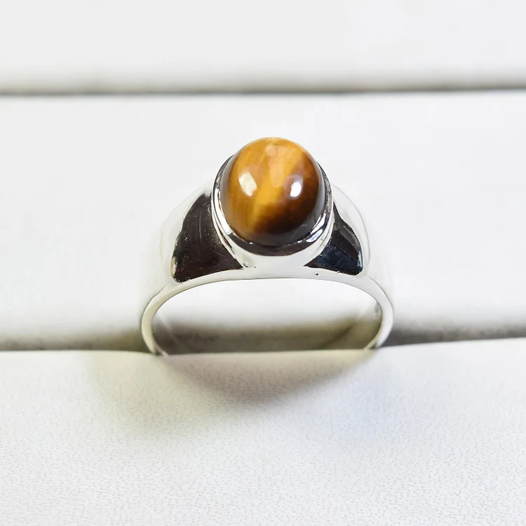 Оптовая Продажа 925 пробы серебряные кольца синий огонь Лабрадорит