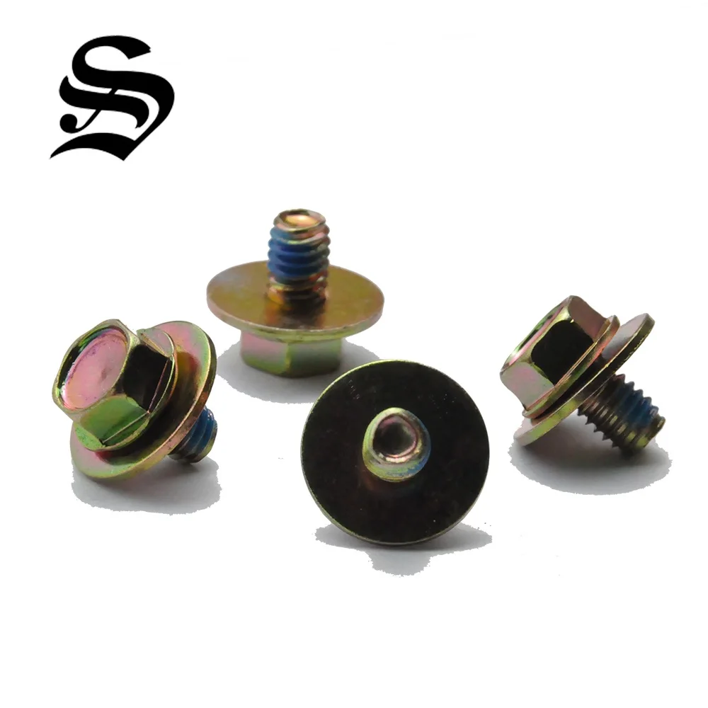 
Sharp end carbon steel self tapping screw for plastics 