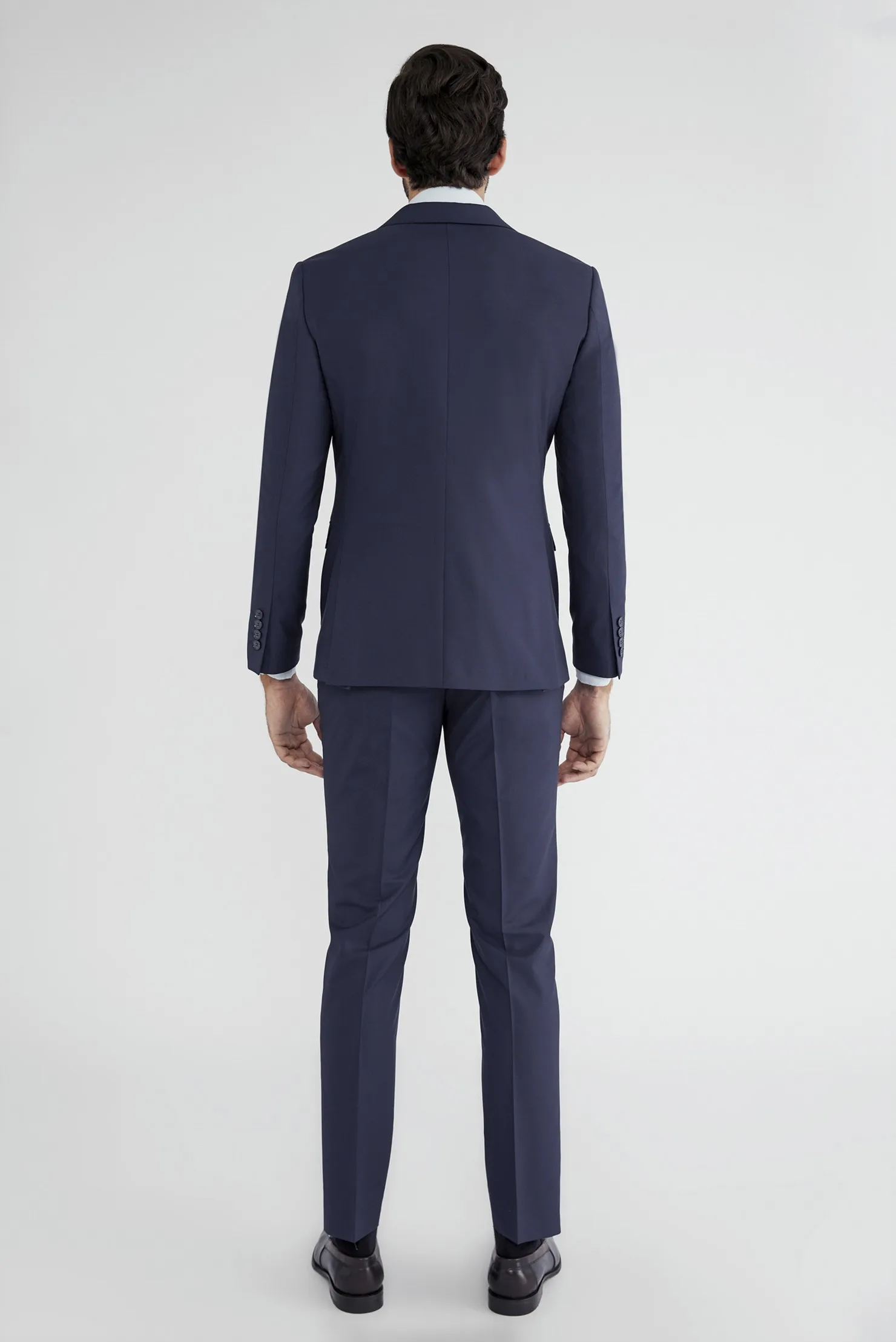 Kigili Turkish Premium Quality Luxury 100% Wool Two Piece Suit Slim Fit Regular Fit Customized OEM for Business Use