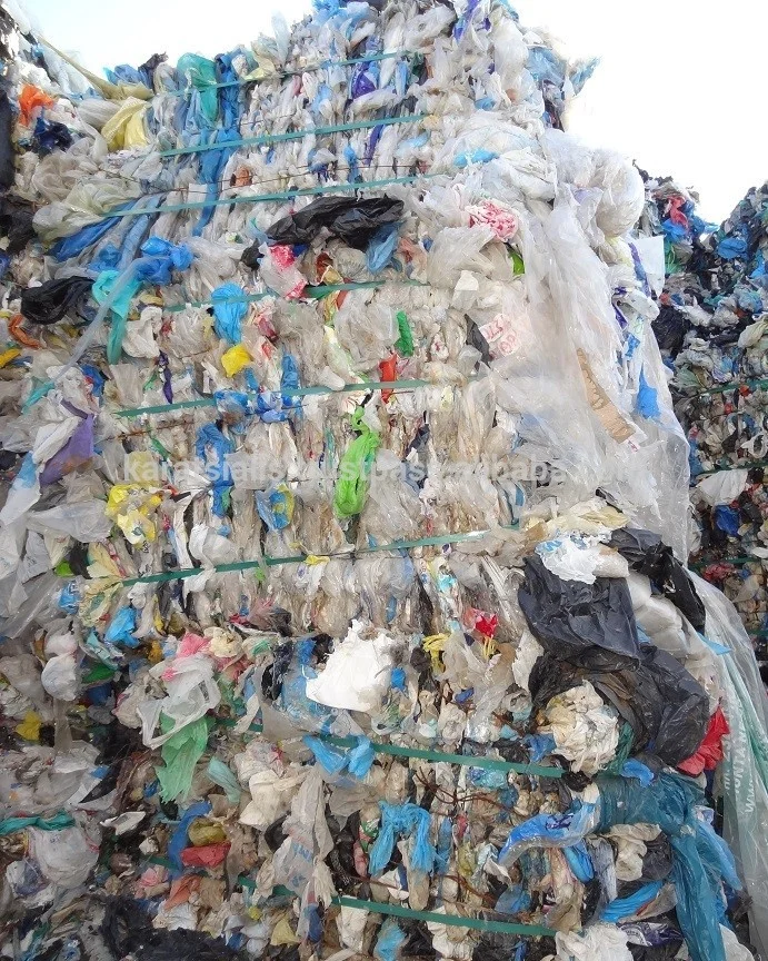
LDPE FILM MIX COLOR (JAZZ FILM) BALES SCRAP - WASTE 