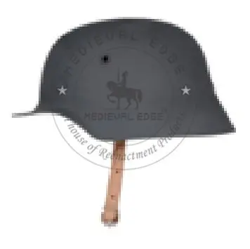 World War era German M-42 Paratrooper Army Green Helmet Combat Helmet with straps