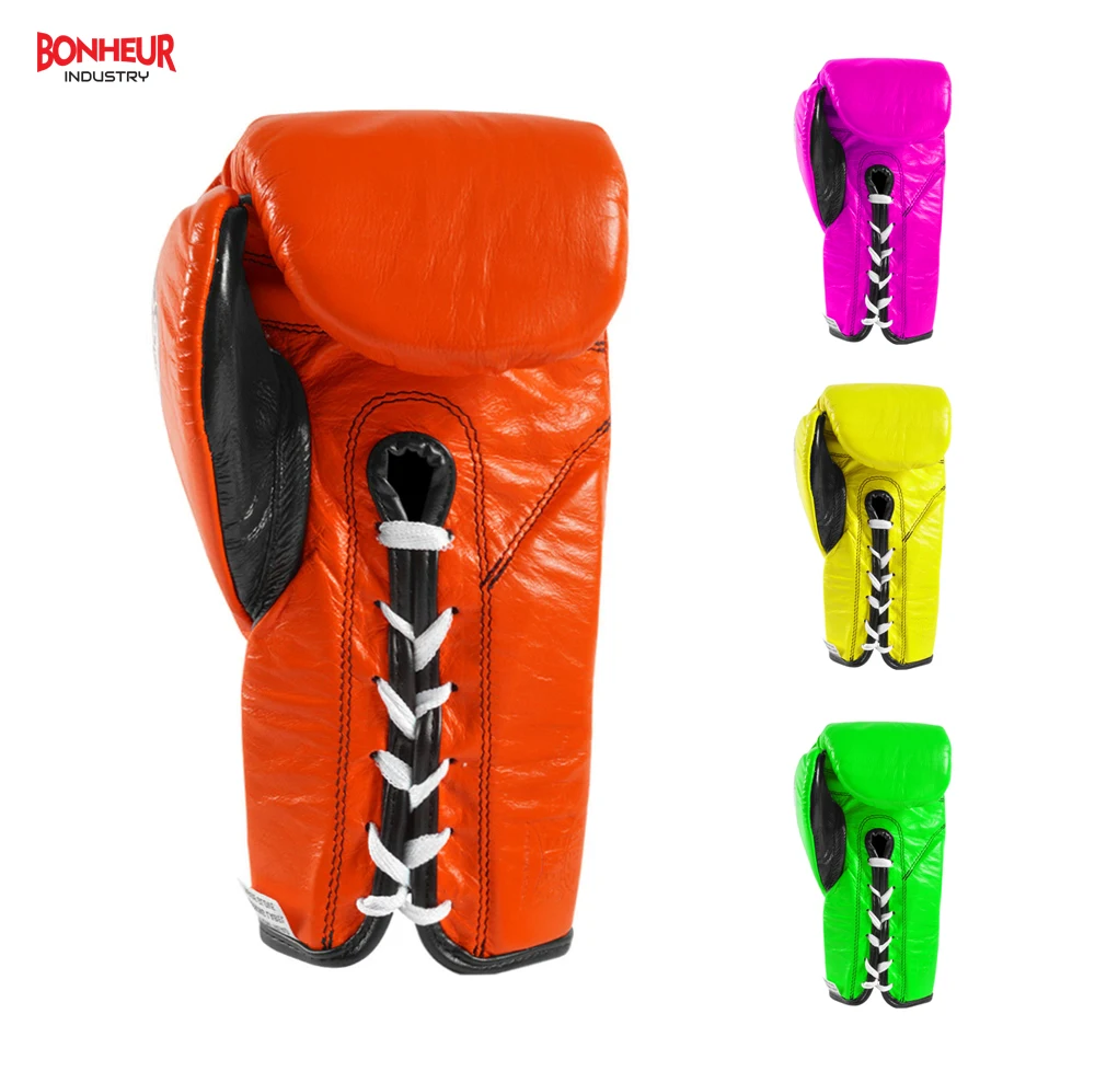 
PU Boxing Gloves With laces 