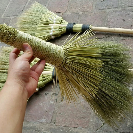 Cute baby grass broom for home from Vietnam