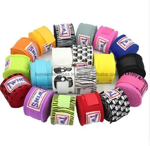 5m 2PCS Boxing Hand-wraps Bandage Punching twins Hand Wraps MuayThai MMA Boxing Training Gloves Wrist Protect Fist Punch