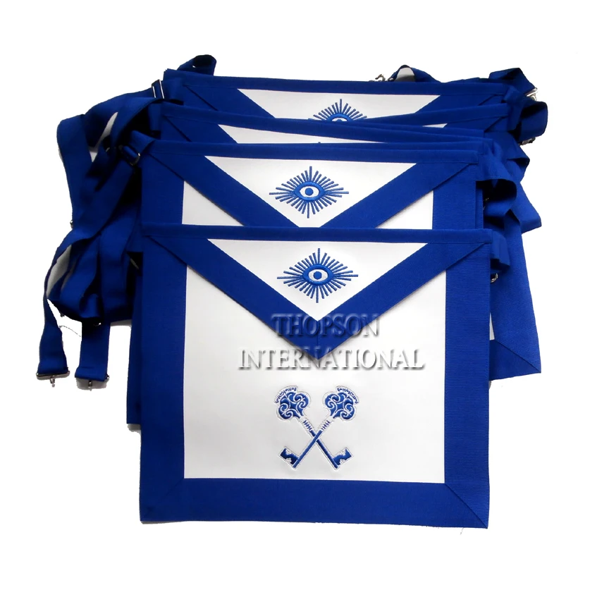 Masonic Blue Lodge Treasure Officer Apron I Masonic Regalia