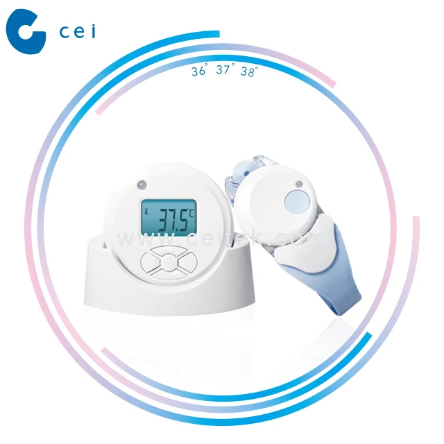 Wholesale Cheap Baby Temperature Monitor Alarm Clock Thermometer Made in Taiwan Products