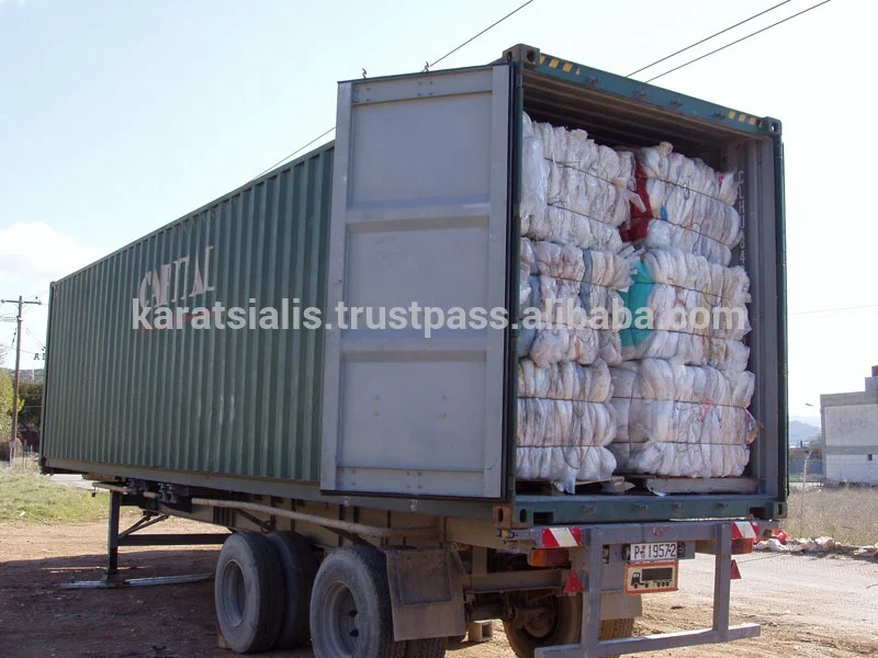 
LDPE FILM aprox. 95% CLEAR / 5% COLOR BALES SCRAP - WASTE with AQSIQ and CCIC. 